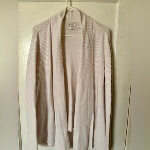 Van Heusen 100% Cotton Cream Cardigan Plus Sz XXL